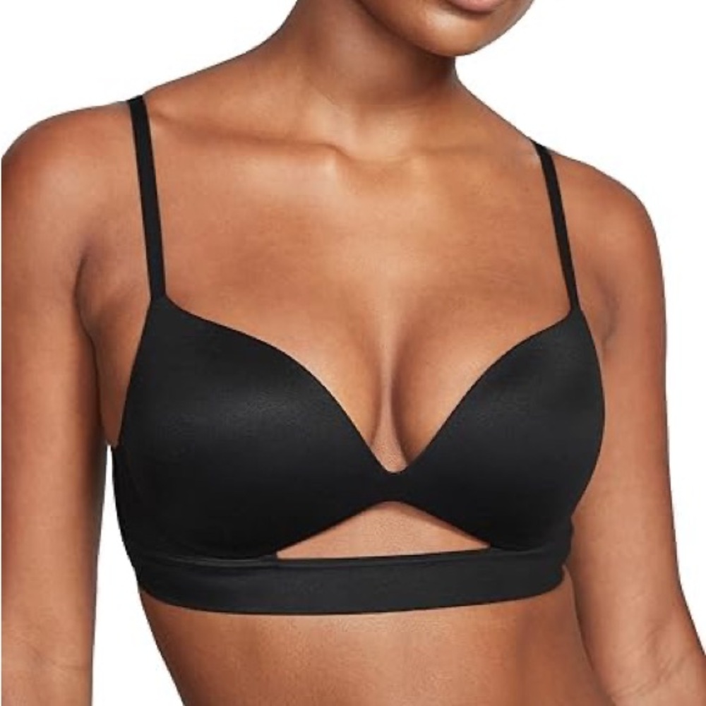 Victoria's Secret Black Cutout Bra